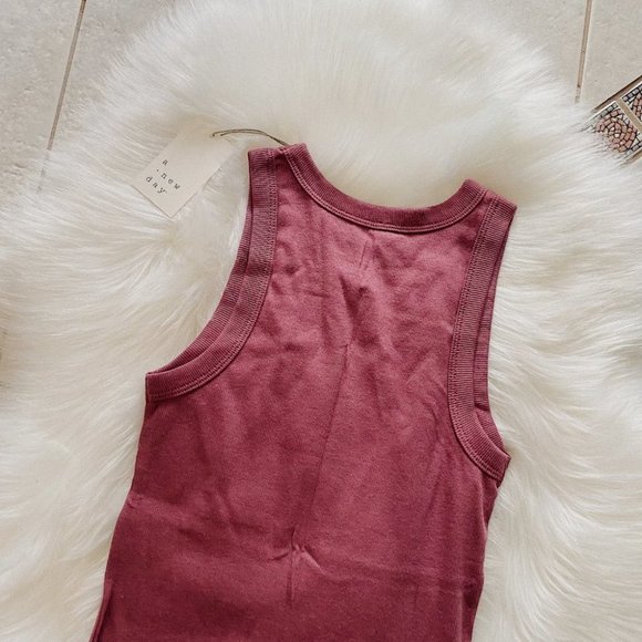 A New Day Small Purple Tank Top High Neck Knit NWT - Picture 5 of 10